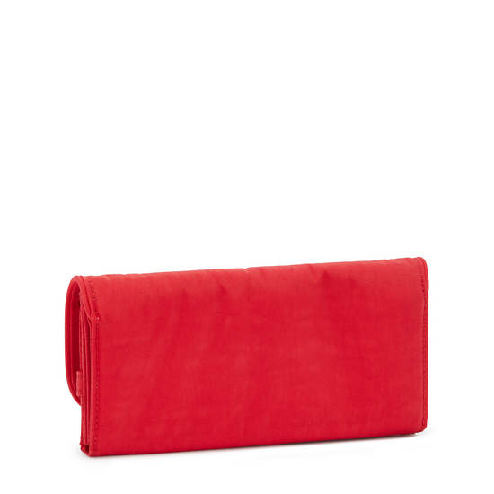 Kipling Money Land Snap Wallet Plånbok Röda | SE 1022HA